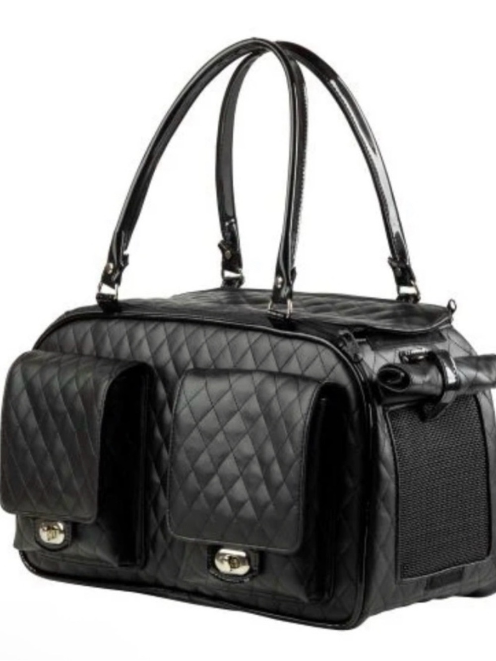 Pet Carrier Quilted Shoulder Travel Carrier - Airline Approved Petote Marlee - Picture 2 of 7